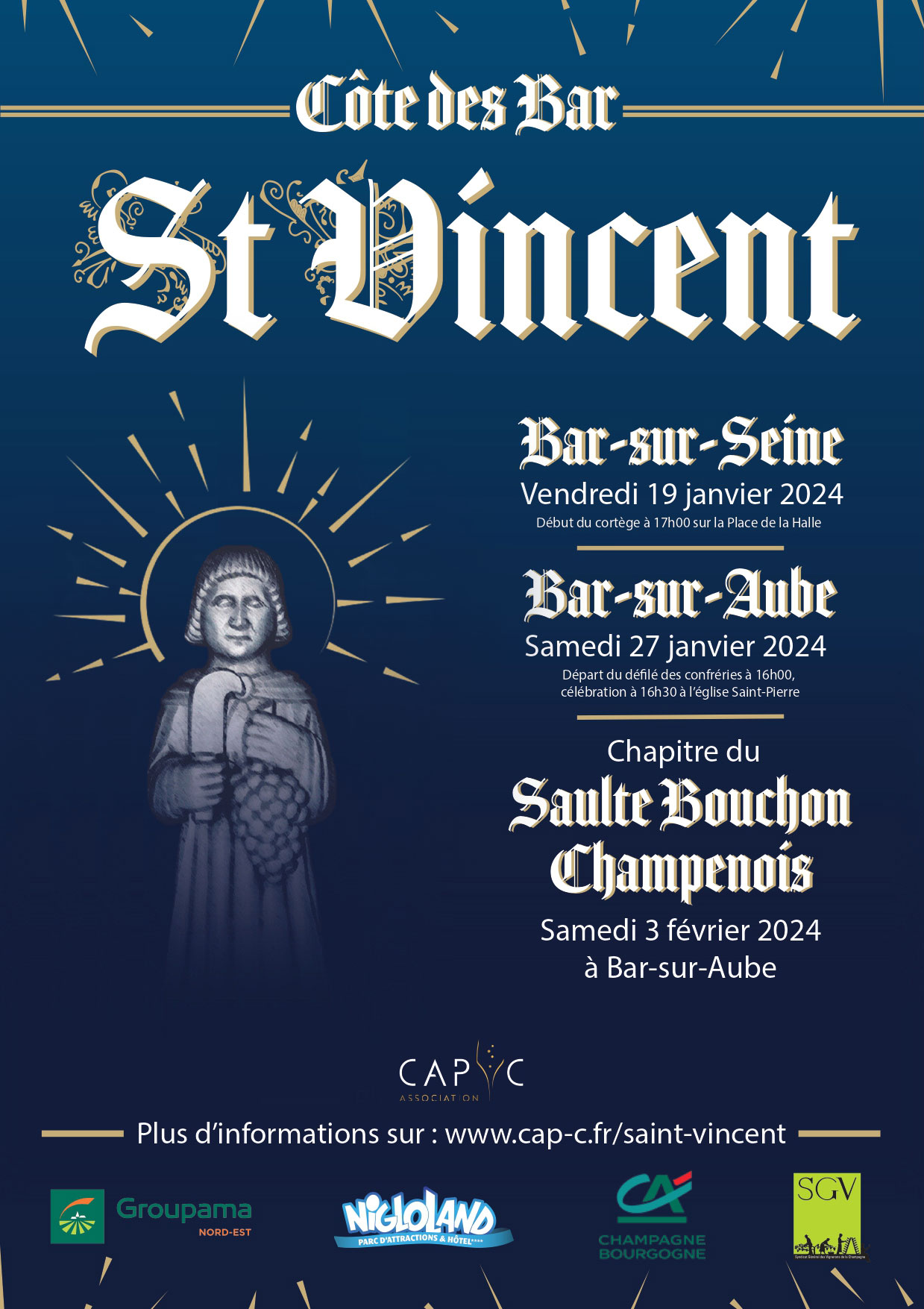 SaintVincent 2024 Champagne Régis Barbe